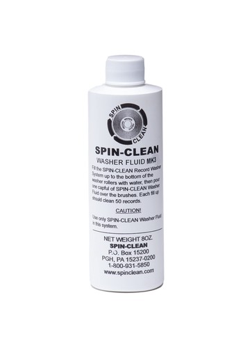 Spin clean record washer - spin-clean, fluid