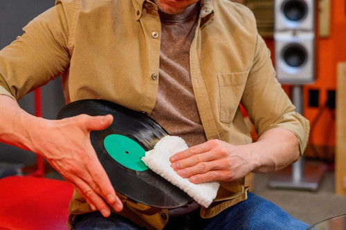 Spin clean record - washer, fluid